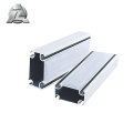 Perfil de aluminio para poste de carpintería de jardín 6061-T6 plateado para cubierta de mirador